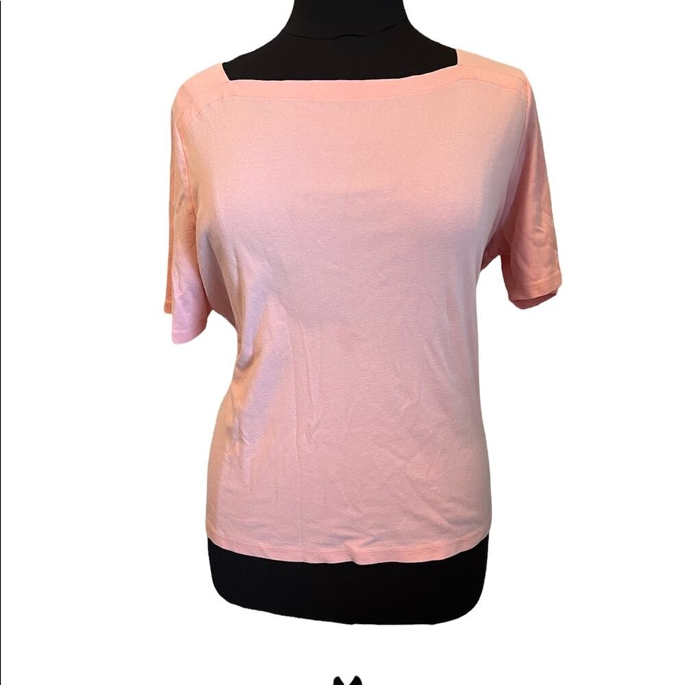 Talbots Women’s zPeach Short Sleeve Top